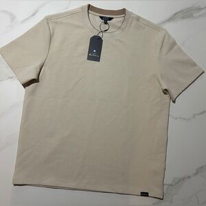 Ben Sherman Light Beige Short Sleeve Tee